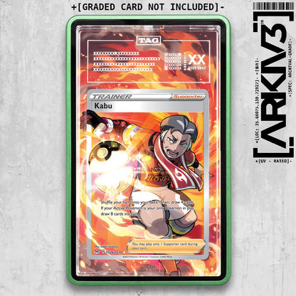 ARKIV3 TAG graded front - Green