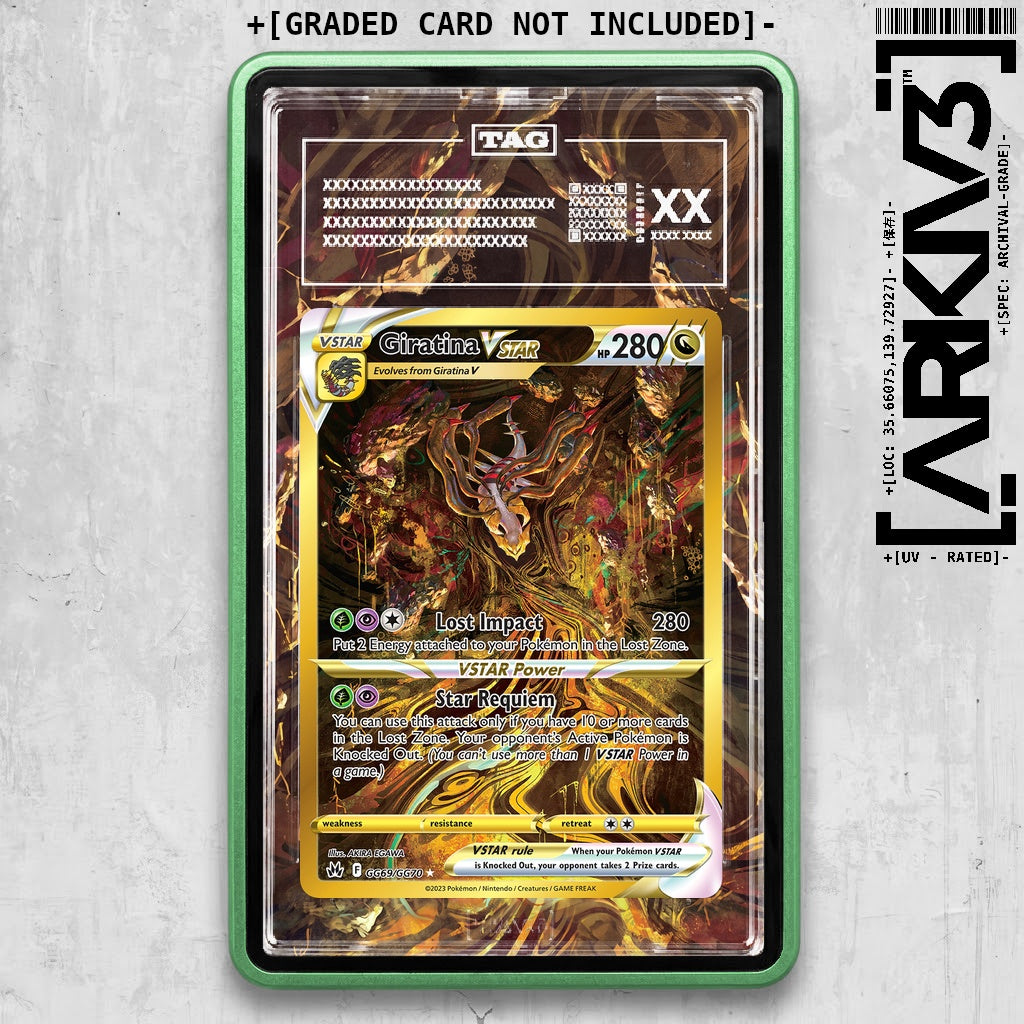 ARKIV3 TAG graded front - Green