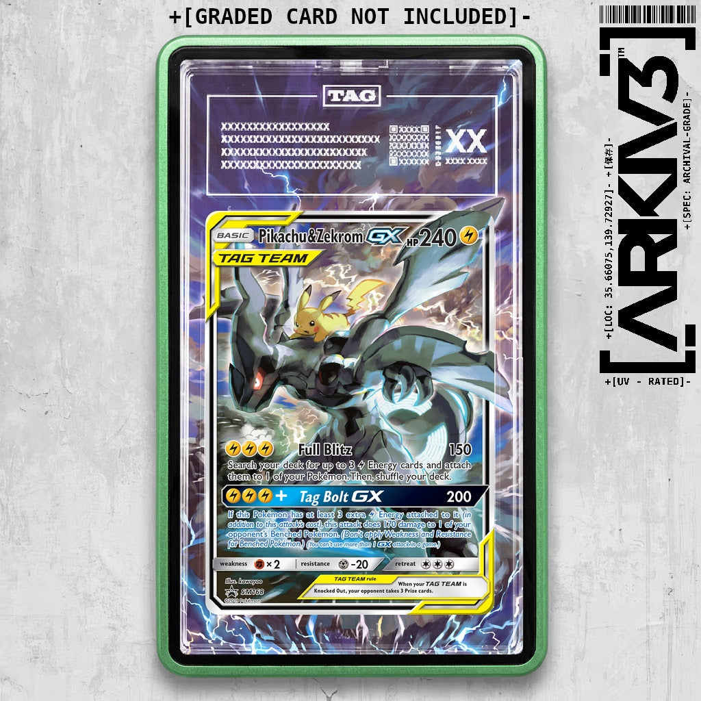 ARKIV3 TAG graded front - Green