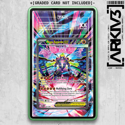 ARKIV3 TAG graded front - Green