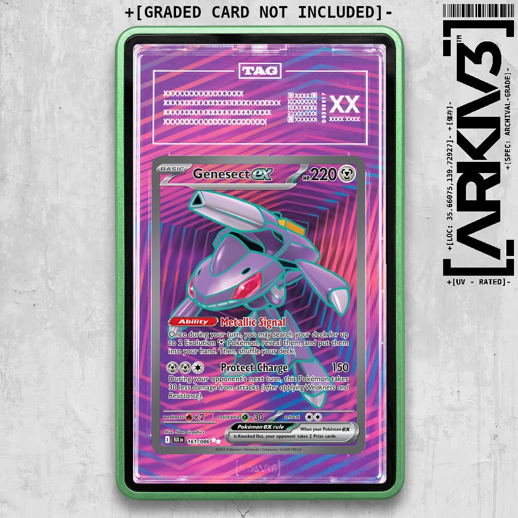 ARKIV3 TAG graded front - Green