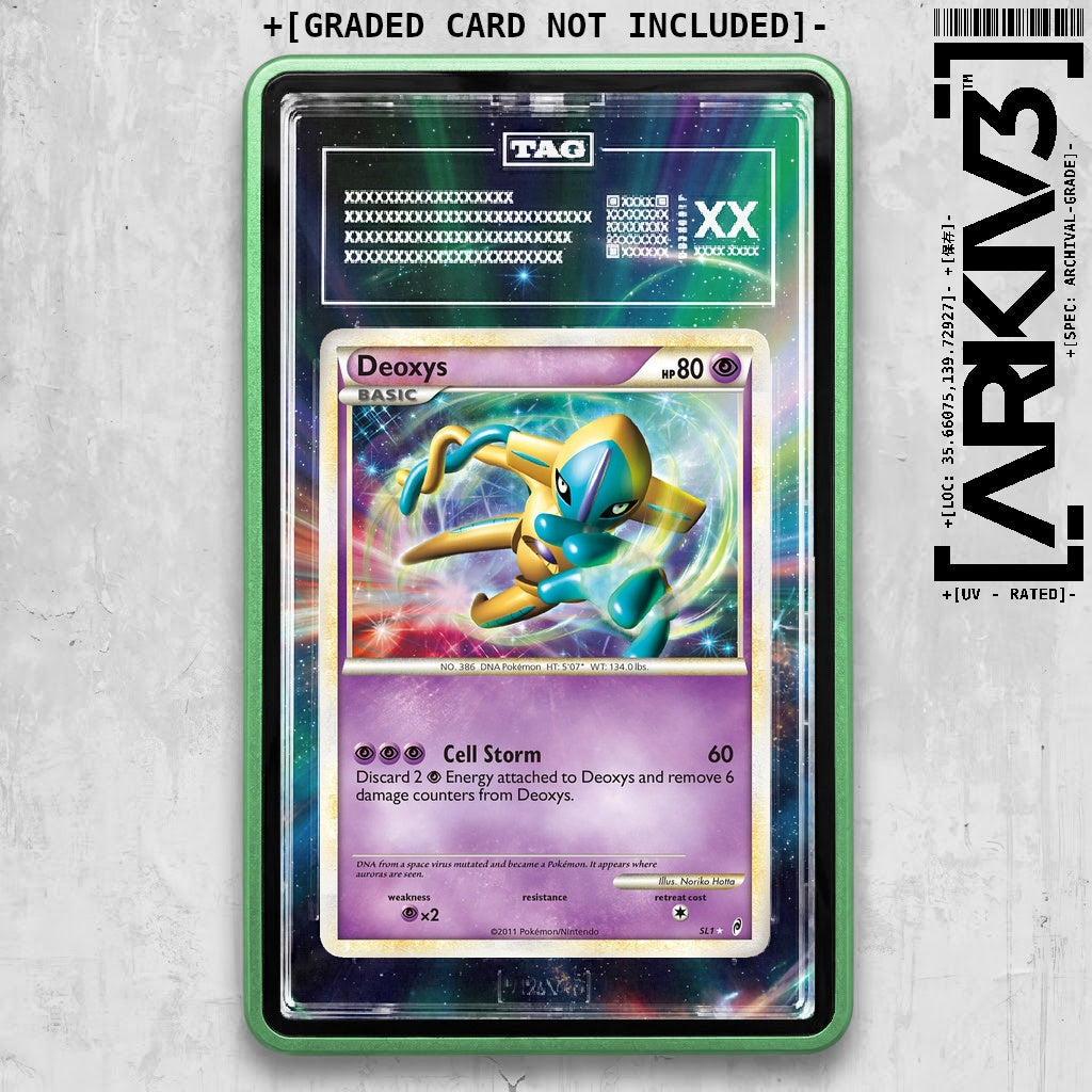 ARKIV3 TAG graded front - Green