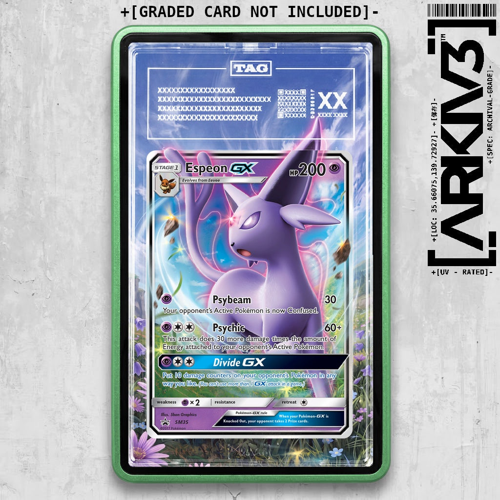 ARKIV3 TAG graded front - Green