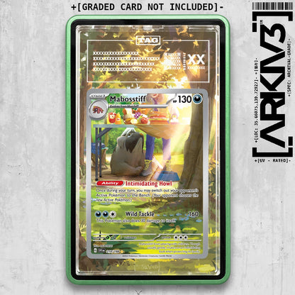 ARKIV3 TAG graded front - Green