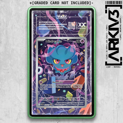 ARKIV3 TAG graded front - Green