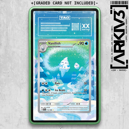 ARKIV3 TAG graded front - Green