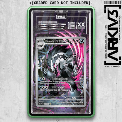 ARKIV3 TAG graded front - Green
