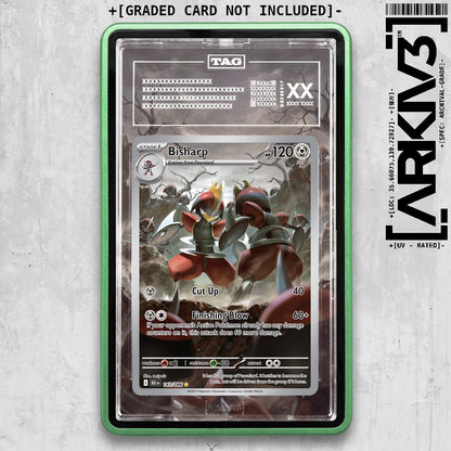 ARKIV3 TAG graded front - Green