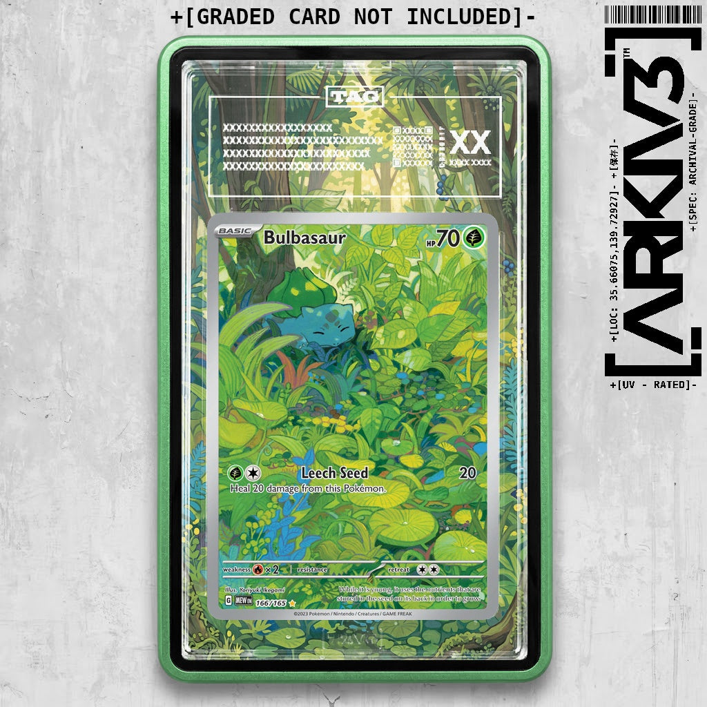ARKIV3 TAG graded front - Green