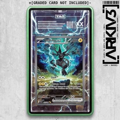 ARKIV3 TAG graded front - Green