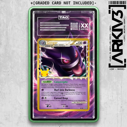 ARKIV3 TAG graded front - Green