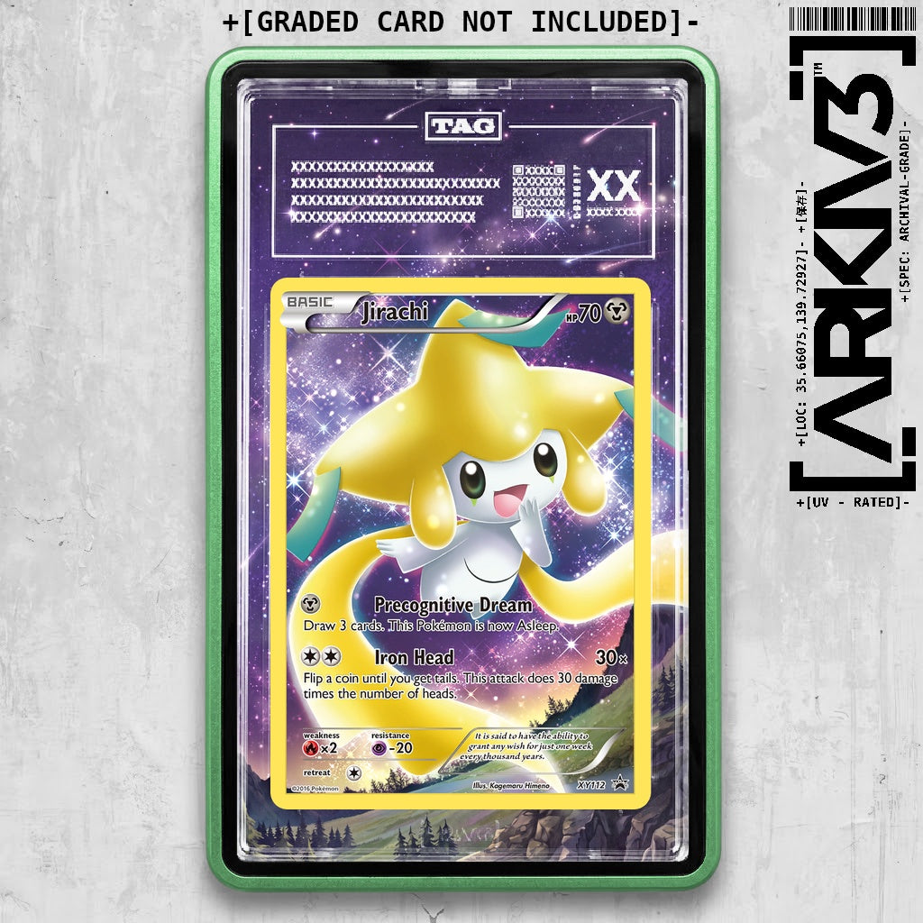 ARKIV3 TAG graded front - Green