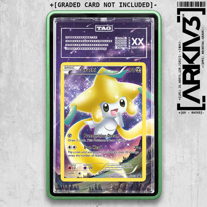 ARKIV3 TAG graded front - Green