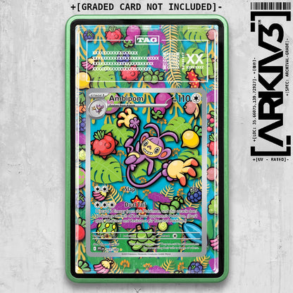 ARKIV3 TAG graded front - Green