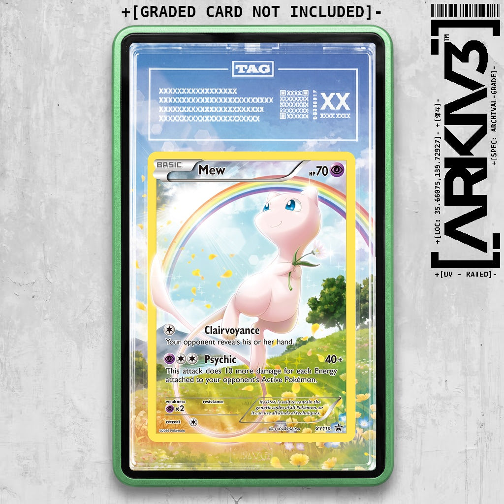 ARKIV3 TAG graded front - Green