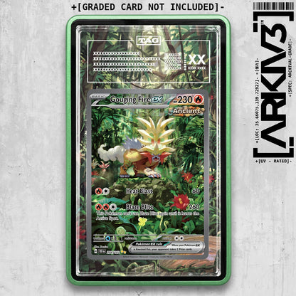 ARKIV3 TAG graded front - Green