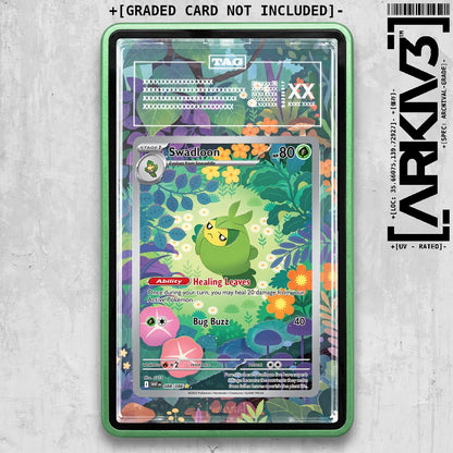 ARKIV3 TAG graded front - Green