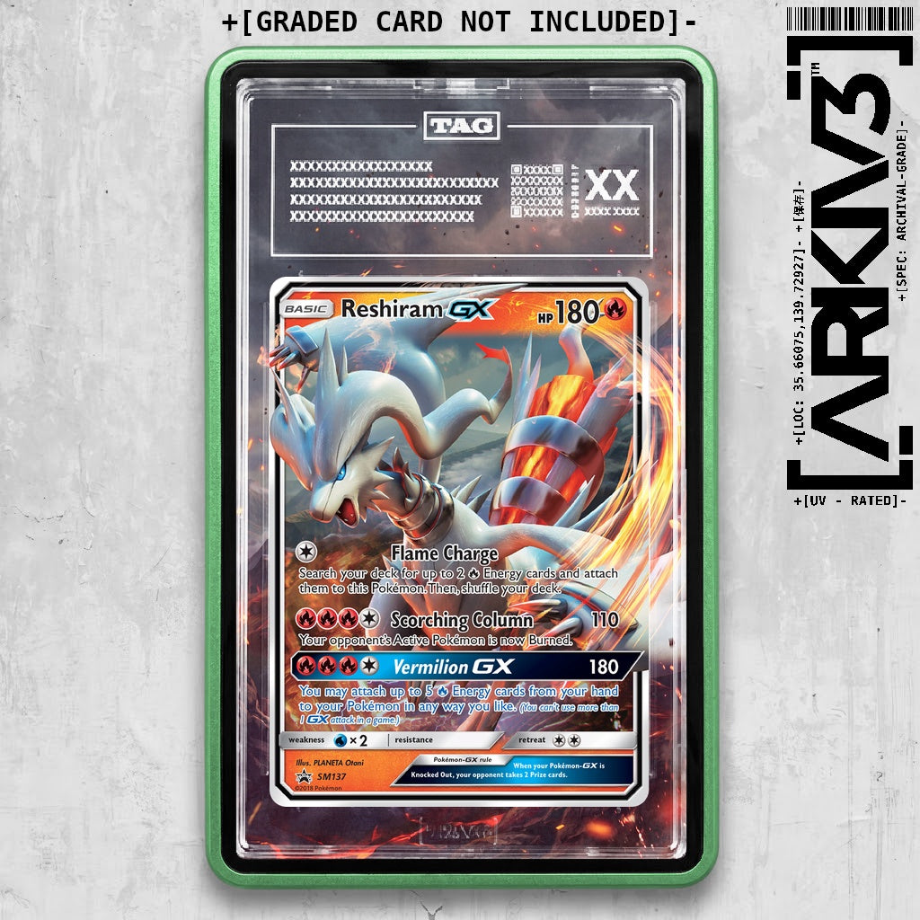 ARKIV3 TAG graded front - Green