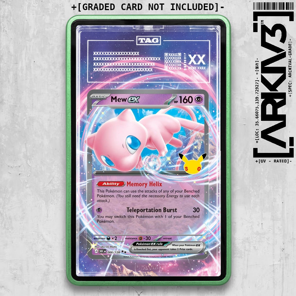ARKIV3 TAG graded front - Green