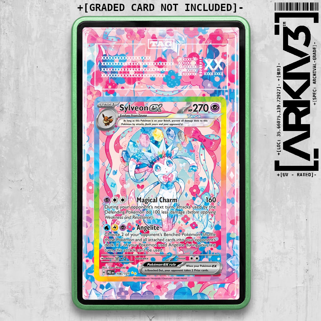 ARKIV3 TAG graded front - Green
