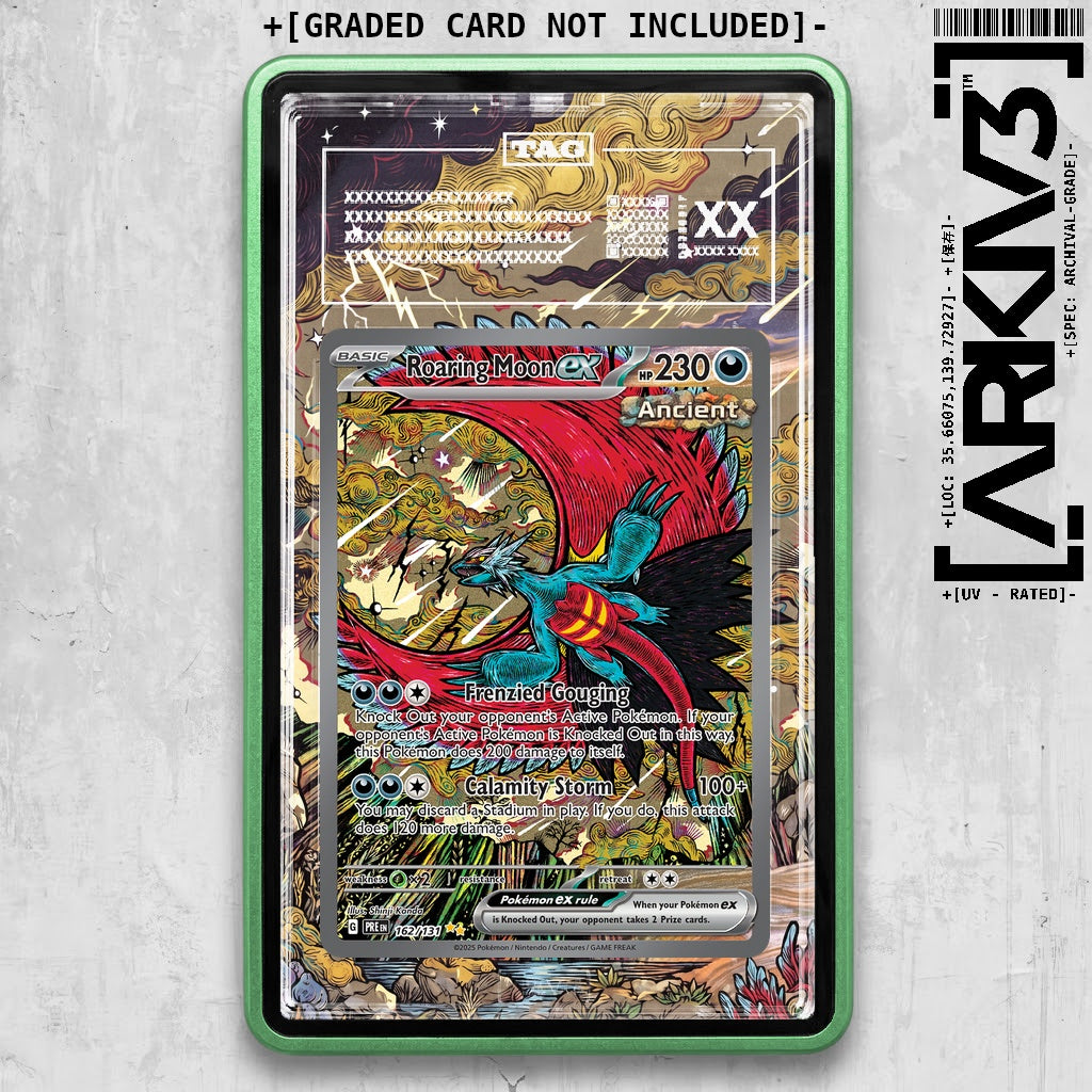 ARKIV3 TAG graded front - Green