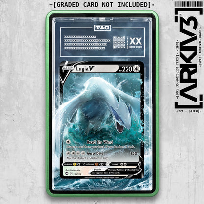 ARKIV3 TAG graded front - Green