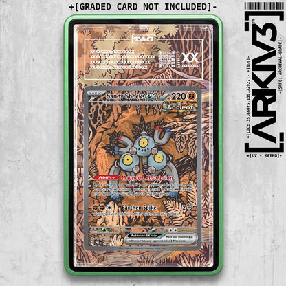 ARKIV3 TAG graded front - Green