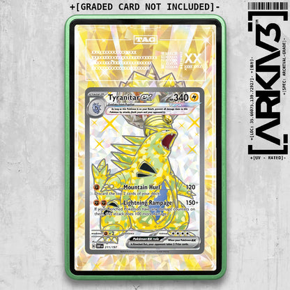 ARKIV3 TAG graded front - Green