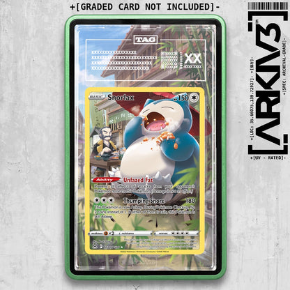ARKIV3 TAG graded front - Green