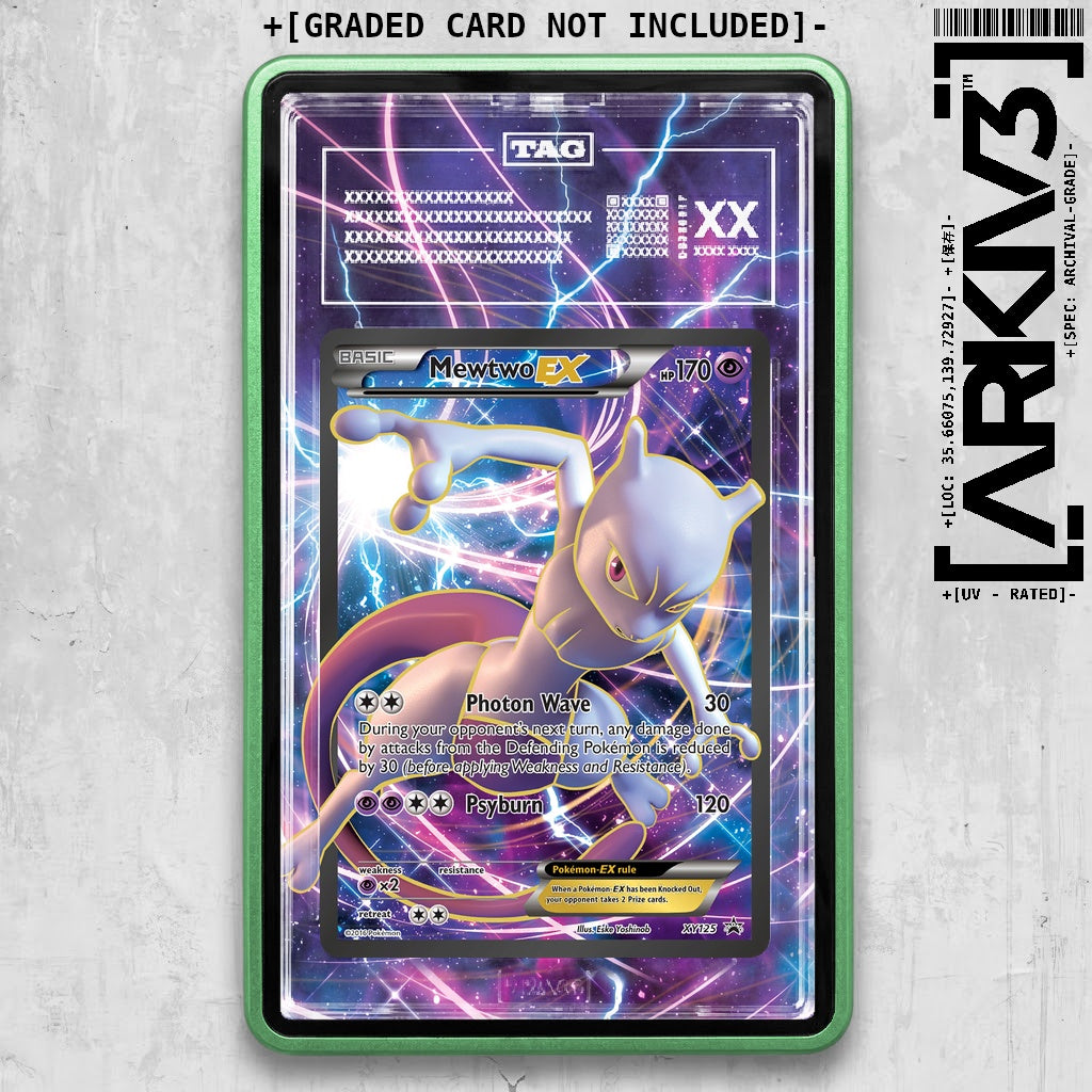 ARKIV3 TAG graded front - Green