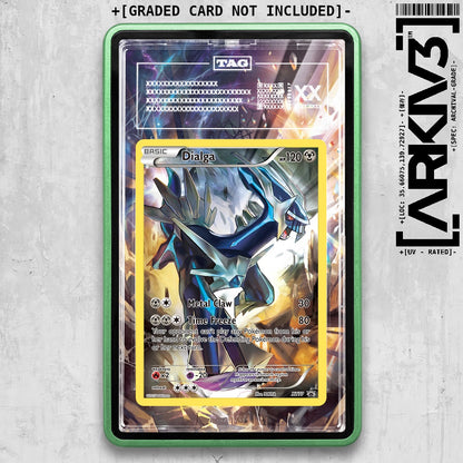 ARKIV3 TAG graded front - Green