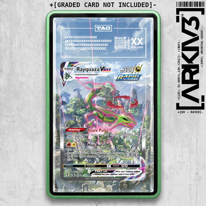 ARKIV3 TAG graded front - Green