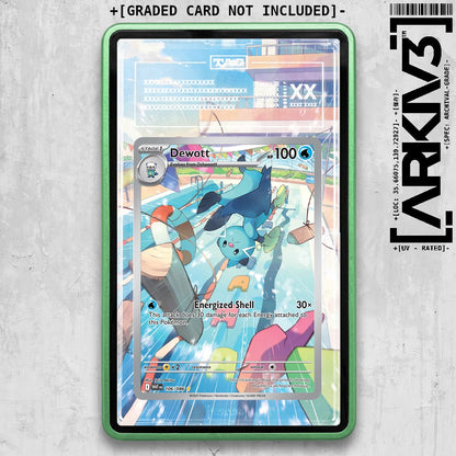 ARKIV3 TAG graded front - Green
