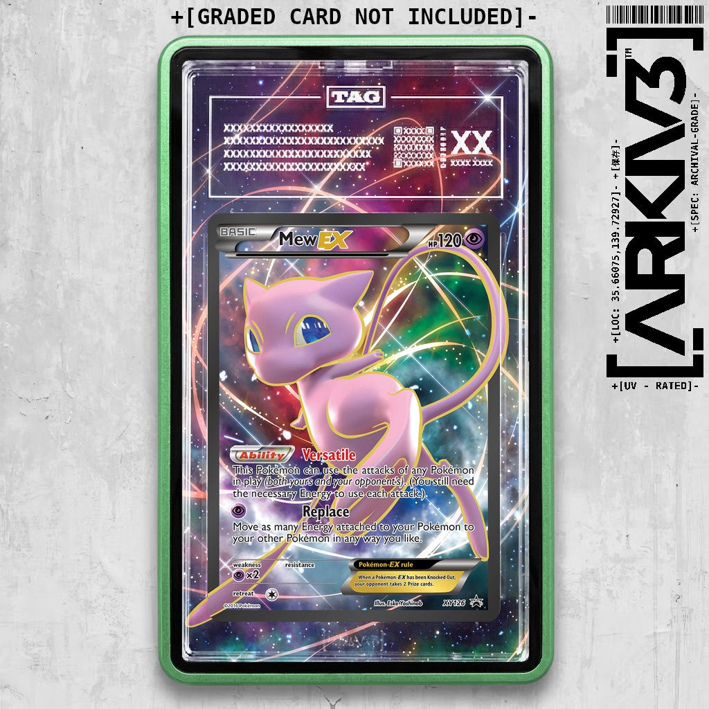 ARKIV3 TAG graded front - Green