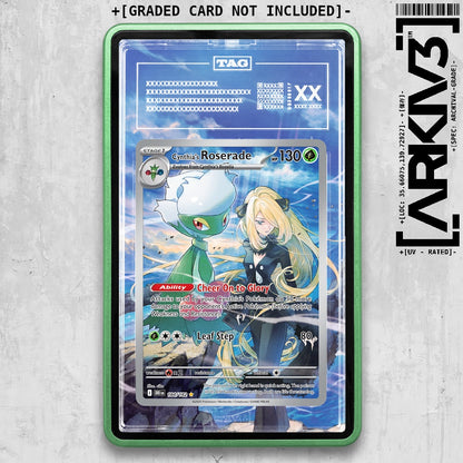 ARKIV3 TAG graded front - Green