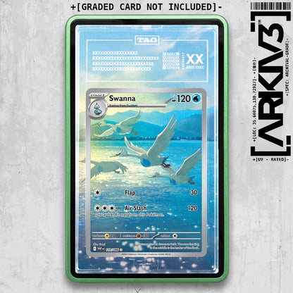 ARKIV3 TAG graded front - Green