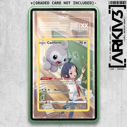 ARKIV3 TAG graded front - Green