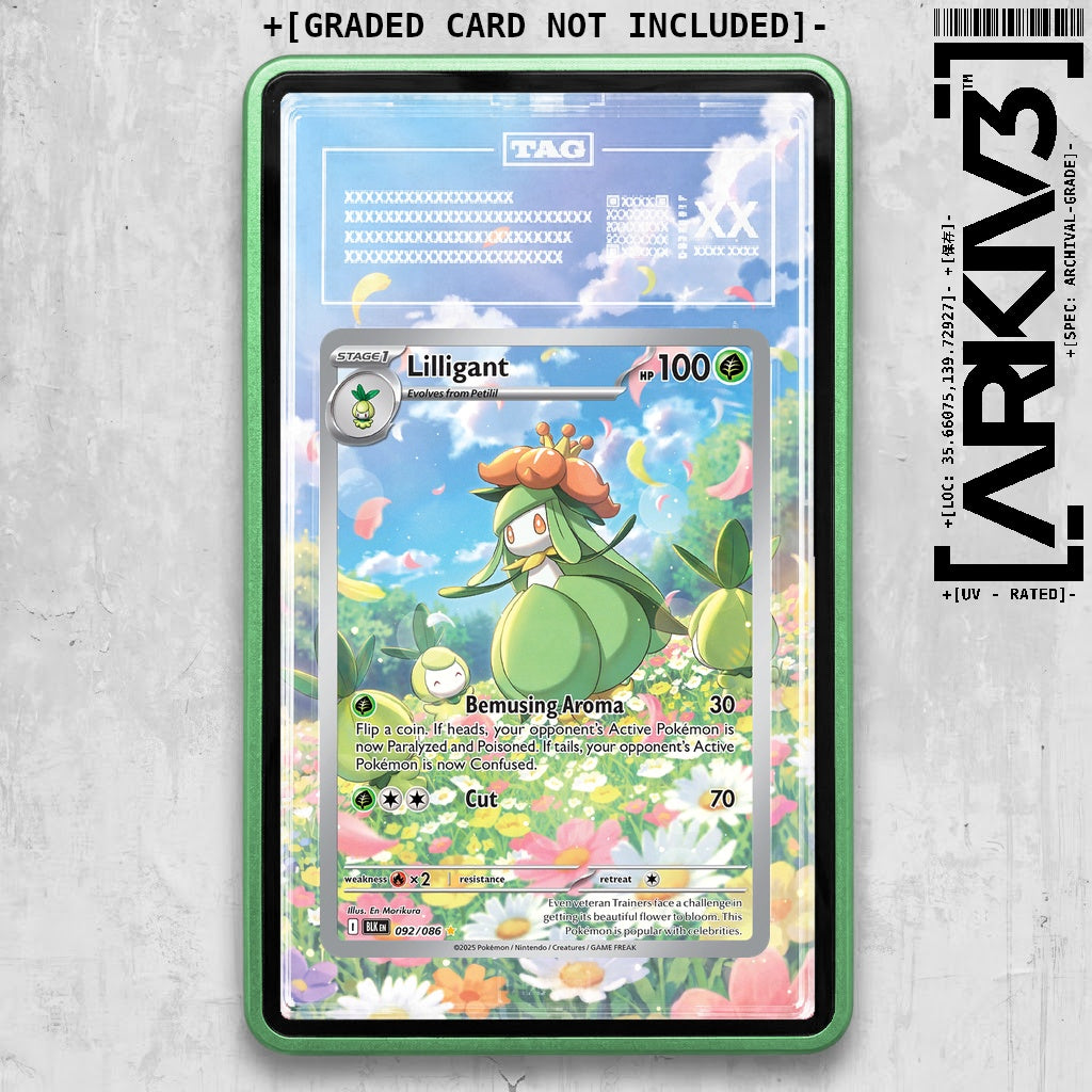 ARKIV3 TAG graded front - Green