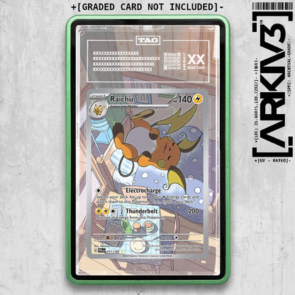ARKIV3 TAG graded front - Green