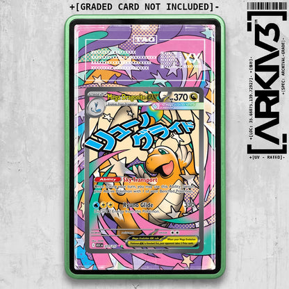 ARKIV3 TAG graded front - Green