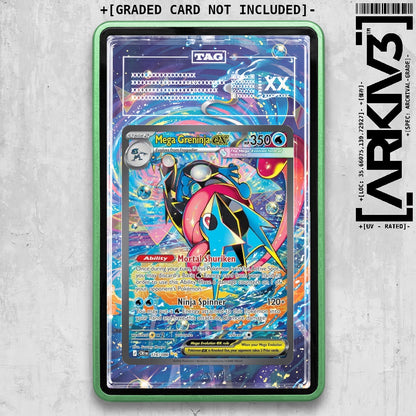 ARKIV3 TAG graded front - Green