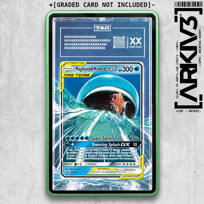 ARKIV3 TAG graded front - Green