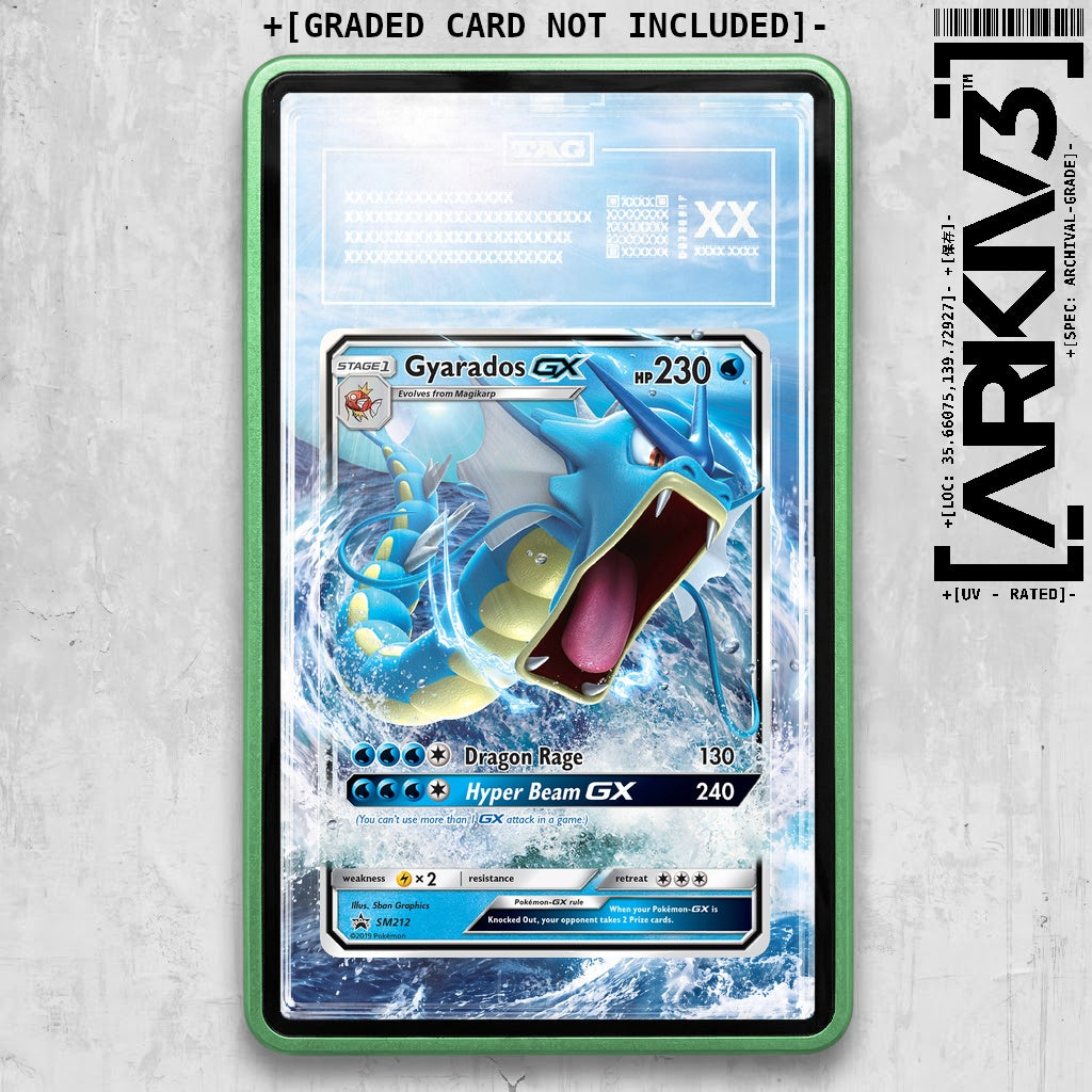 ARKIV3 TAG graded front - Green