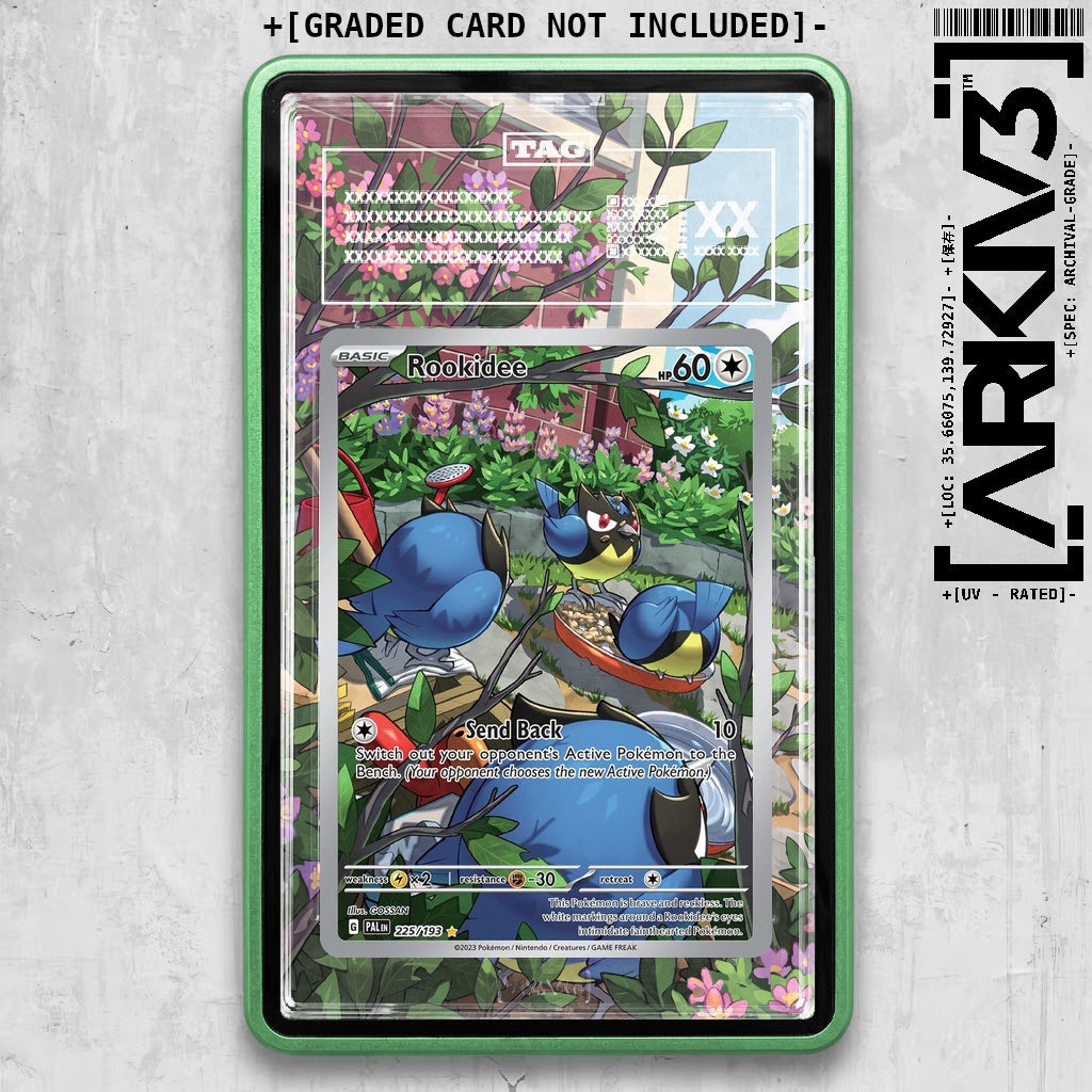 ARKIV3 TAG graded front - Green
