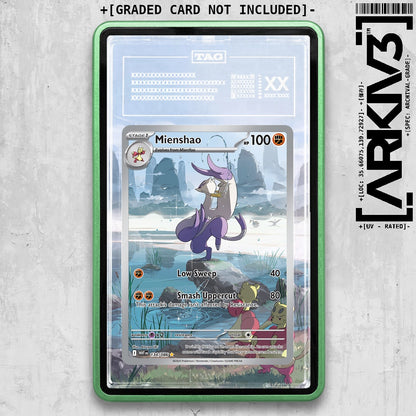 ARKIV3 TAG graded front - Green