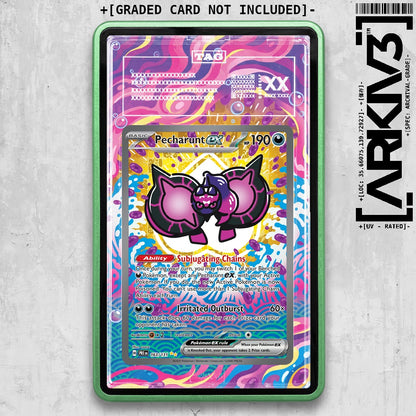 ARKIV3 TAG graded front - Green
