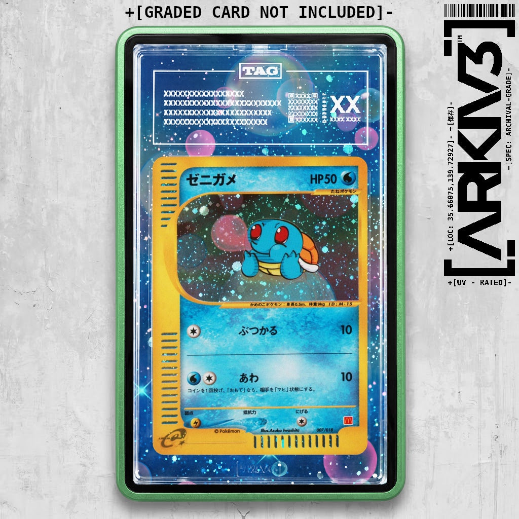 ARKIV3 TAG graded front - Green