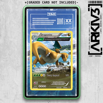 ARKIV3 TAG graded front - Green