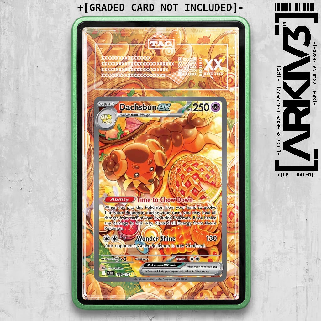 ARKIV3 TAG graded front - Green