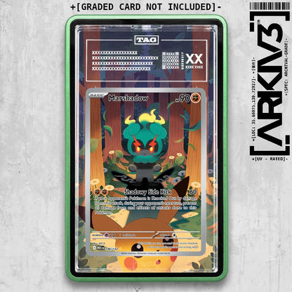 ARKIV3 TAG graded front - Green